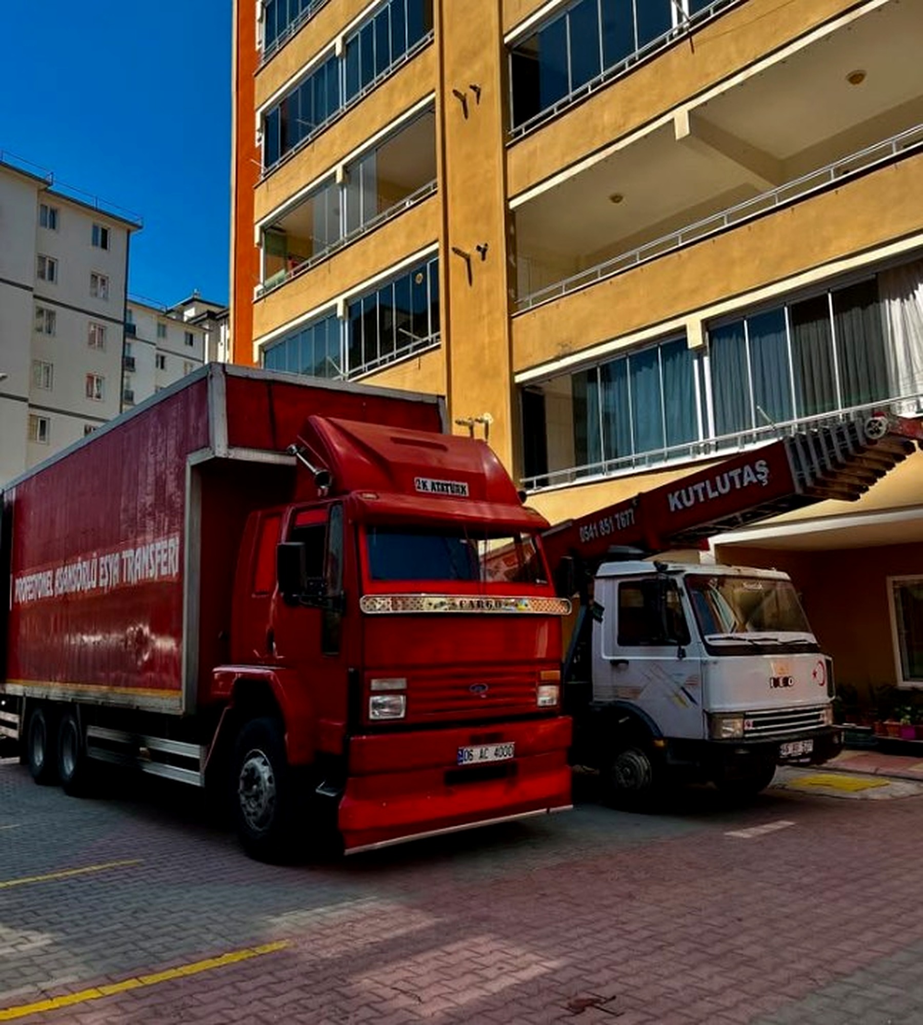 Kahramanmaraş asansörlü ev taşıma aracı ve nakliyat hizmeti